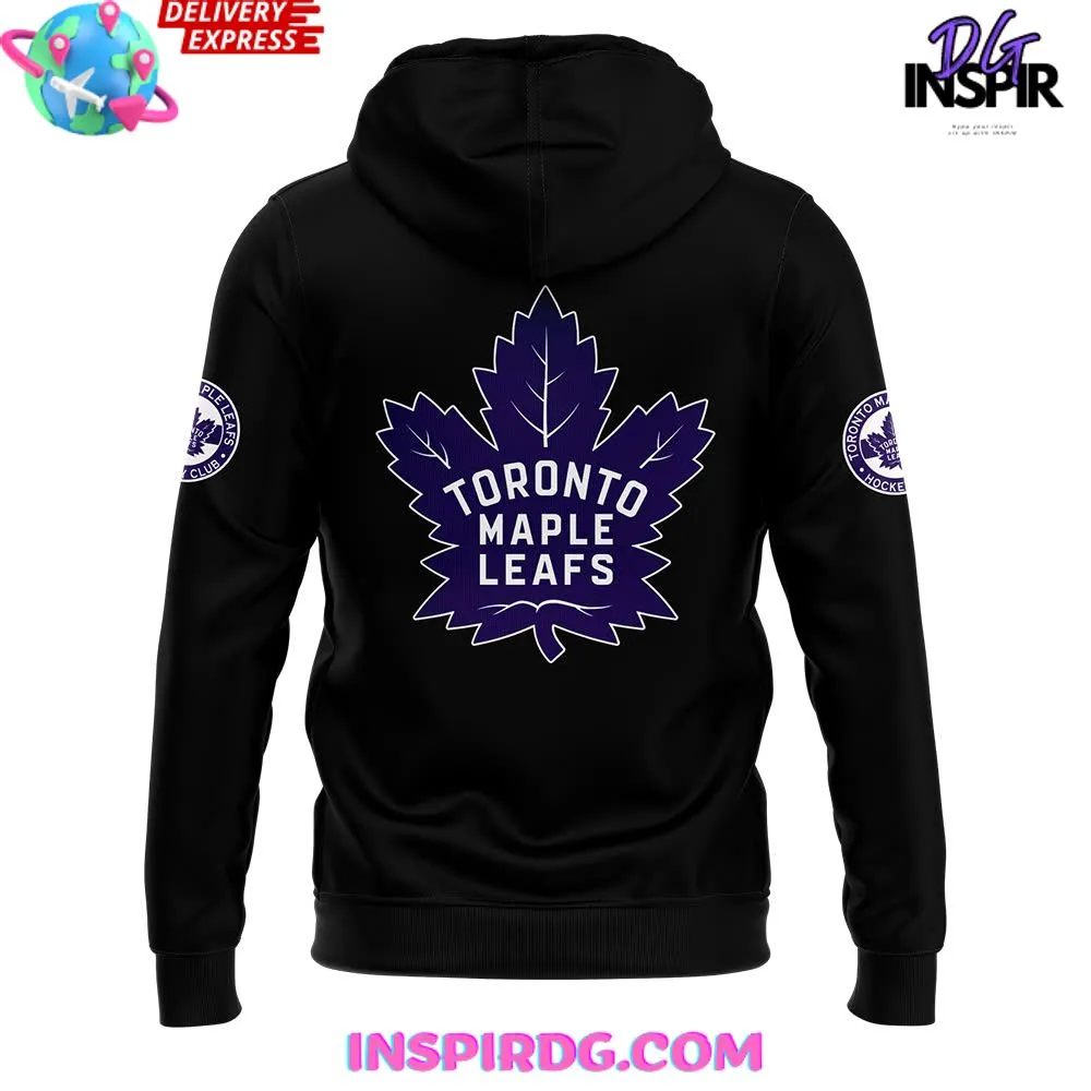 -Toronto Maple Leafs x Hockey Fights Cancer 2024 Hoodie